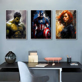 Toile - Comics Heroes